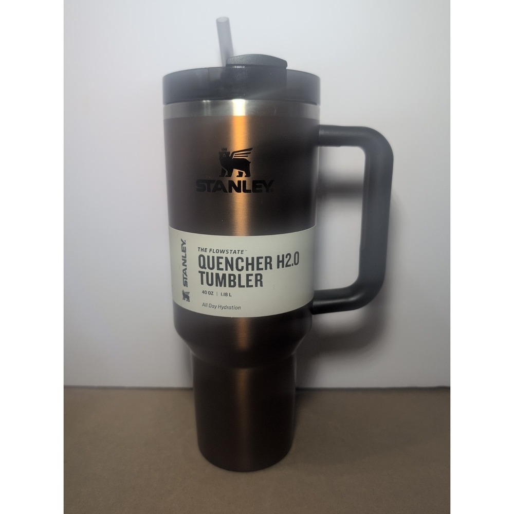 Stanley 40 oz Tumbler Maple Glow Adventure Quencher H2.0 Flowstate New